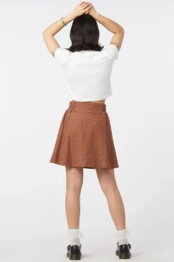 Dodo Houndstooth Skirt