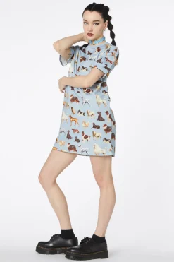 Doggo Boxy T Shirt Dress