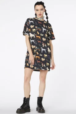 Doggo Boxy T Shirt Dress