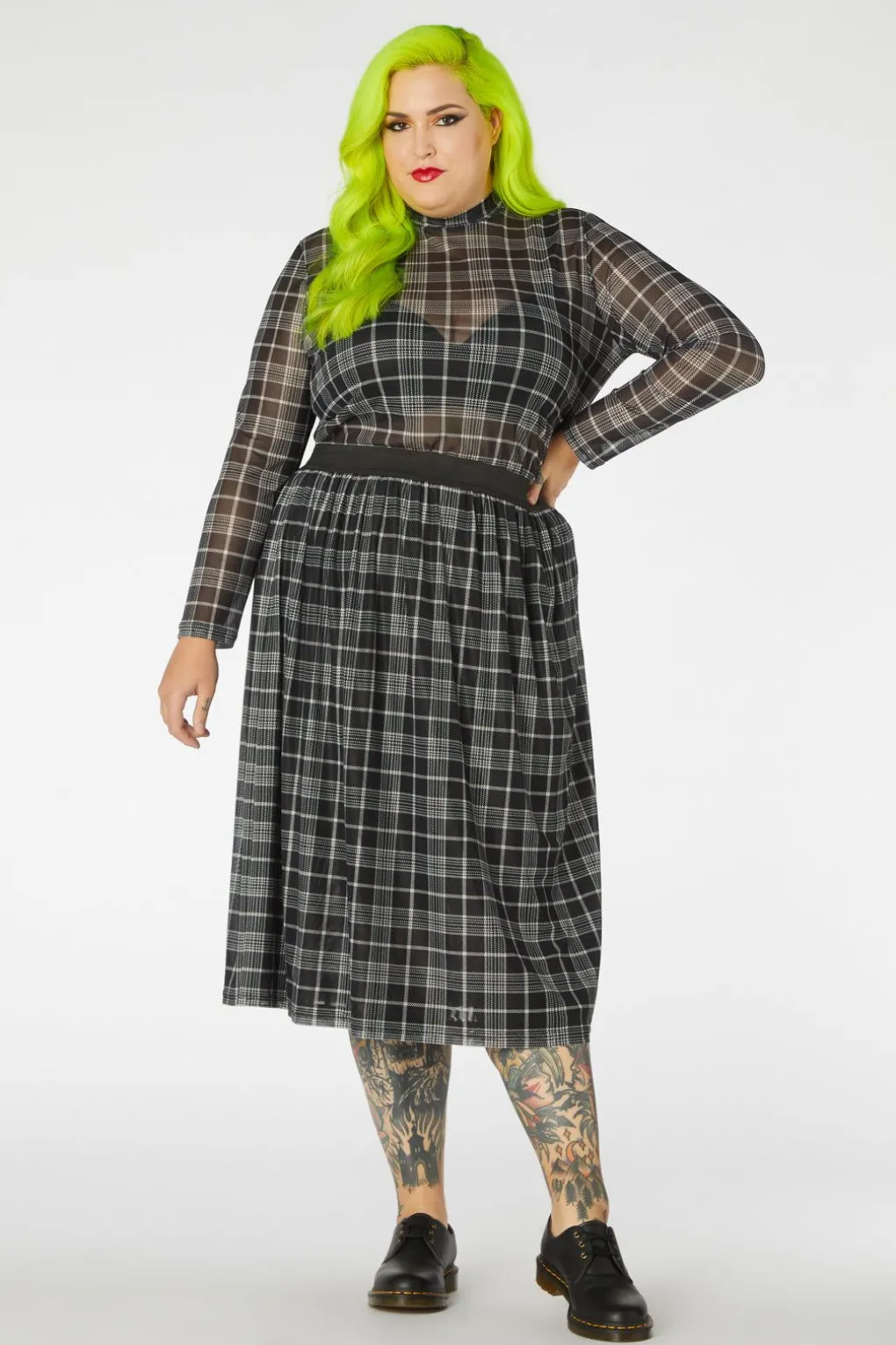 Double Trouble Mesh Top Curve