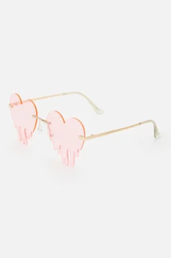 Dripping Heart Glasses