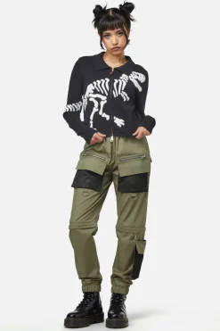 Early Jurassic Dino Knit Cardi