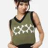 Early Jurrassic Knit Vest