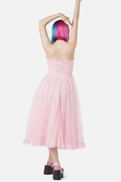 Elina Lace Trim Dress