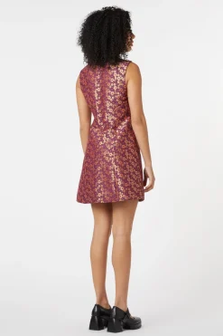 Elsa Brocade Dress