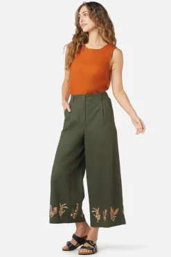 Enid Floral Emb Pant