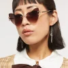 Extended Heart Sunglasses