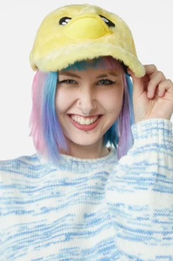 Faux Fur Duck Cap