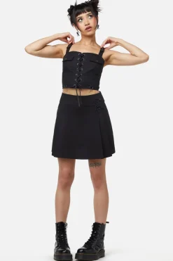 Field Work Pleated Skirt