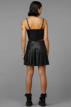 Flamin Embossed Pu Corset