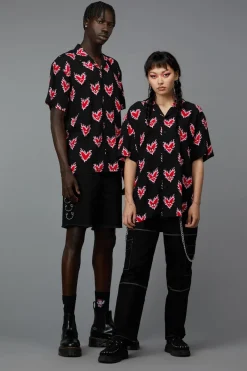 Flamin Heart Ss Shirt