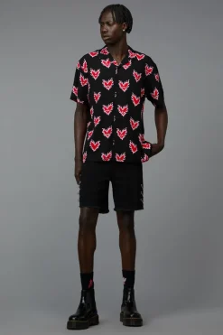 Flamin Heart Ss Shirt