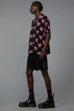 Flamin Heart Ss Shirt