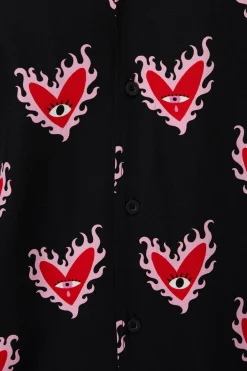 Flamin Heart Ss Shirt