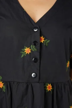 Fleur Embroidered Dress