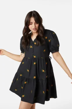 Fleur Embroidered Dress