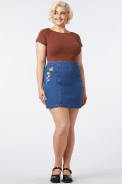 Flora Embroidered Skirt