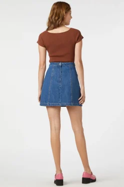 Flora Embroidered Skirt