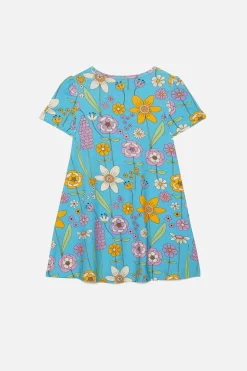 Flower Fields Kids Jersey Dress