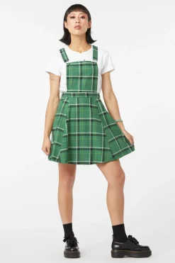 Forest Tartan Pinafore