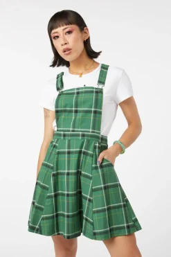 Forest Tartan Pinafore