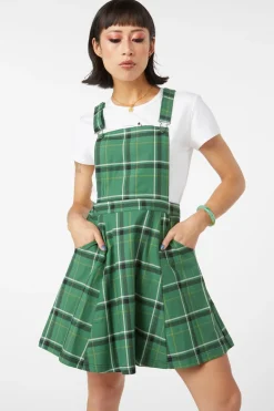 Forest Tartan Pinafore