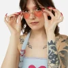 Framed Heart Glasses