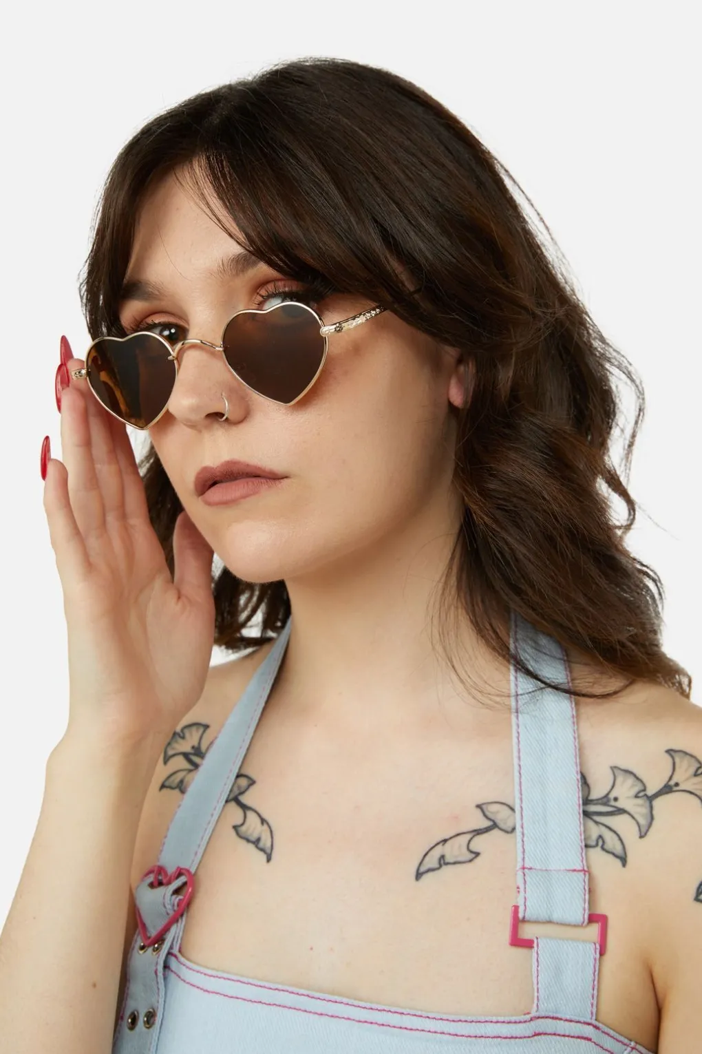 Framed Heart Glasses