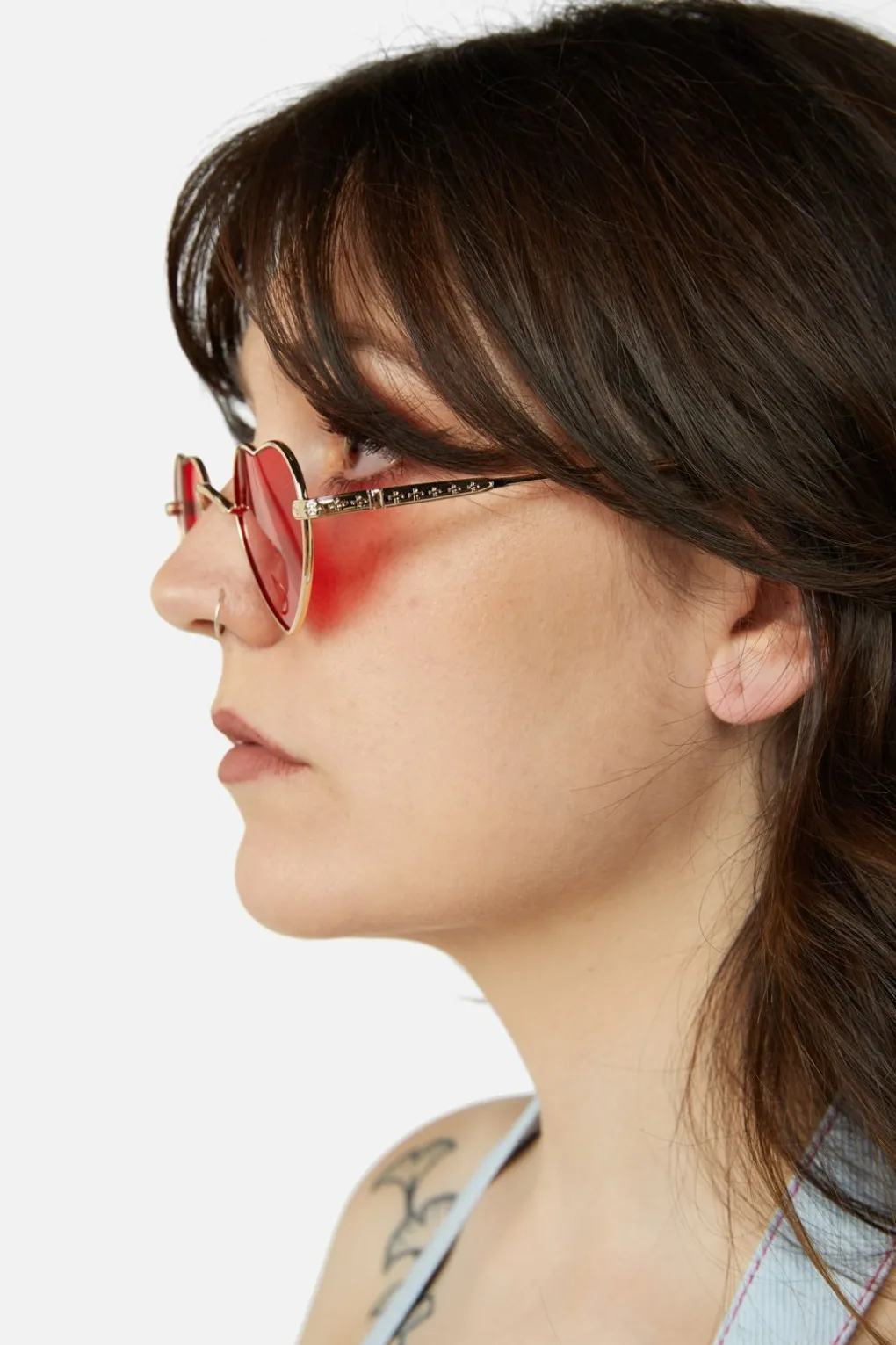 Framed Heart Glasses