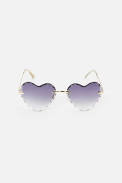 Frameless Heart Sunglasses
