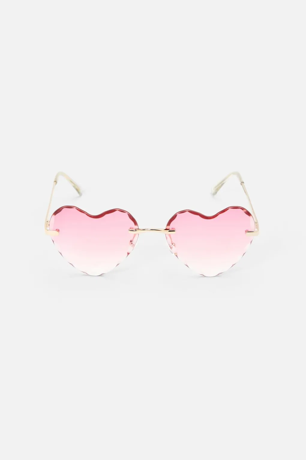 Frameless Heart Sunglasses