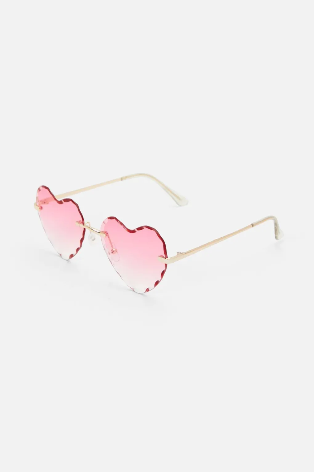 Frameless Heart Sunglasses