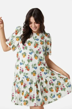 French Fruit Mini Dress