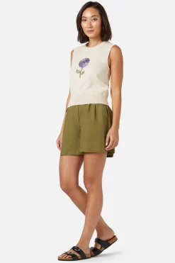 Fresh Blooms Emb Vest