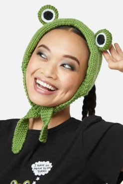 Frog Knitted Headband