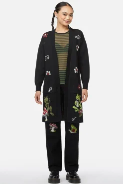 Froggy Picnic Cardigan