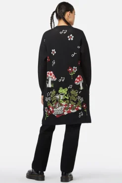 Froggy Picnic Cardigan