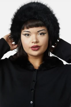 Fuzzy Faux Fur Hat