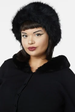 Fuzzy Faux Fur Hat