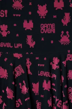 Game Over Kids Mesh Dress