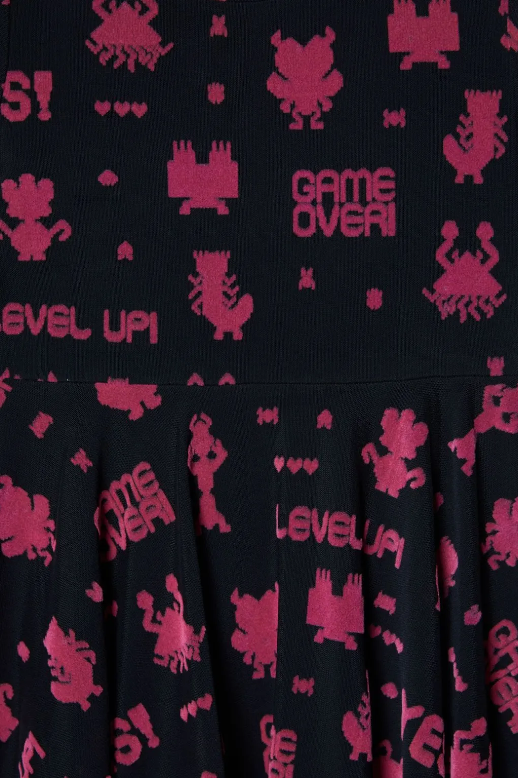 Game Over Kids Mesh Dress