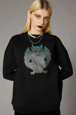 Gargoyle Print Sweater