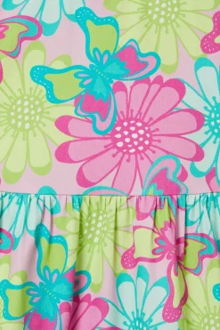 Giant Flowers Kids Dress