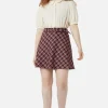 Gina Check A Line Skirt