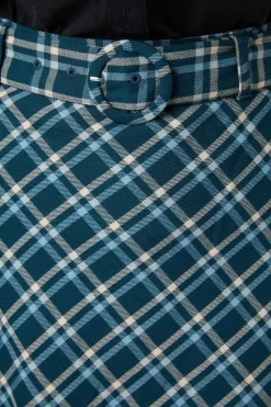 Gina Check A Line Skirt