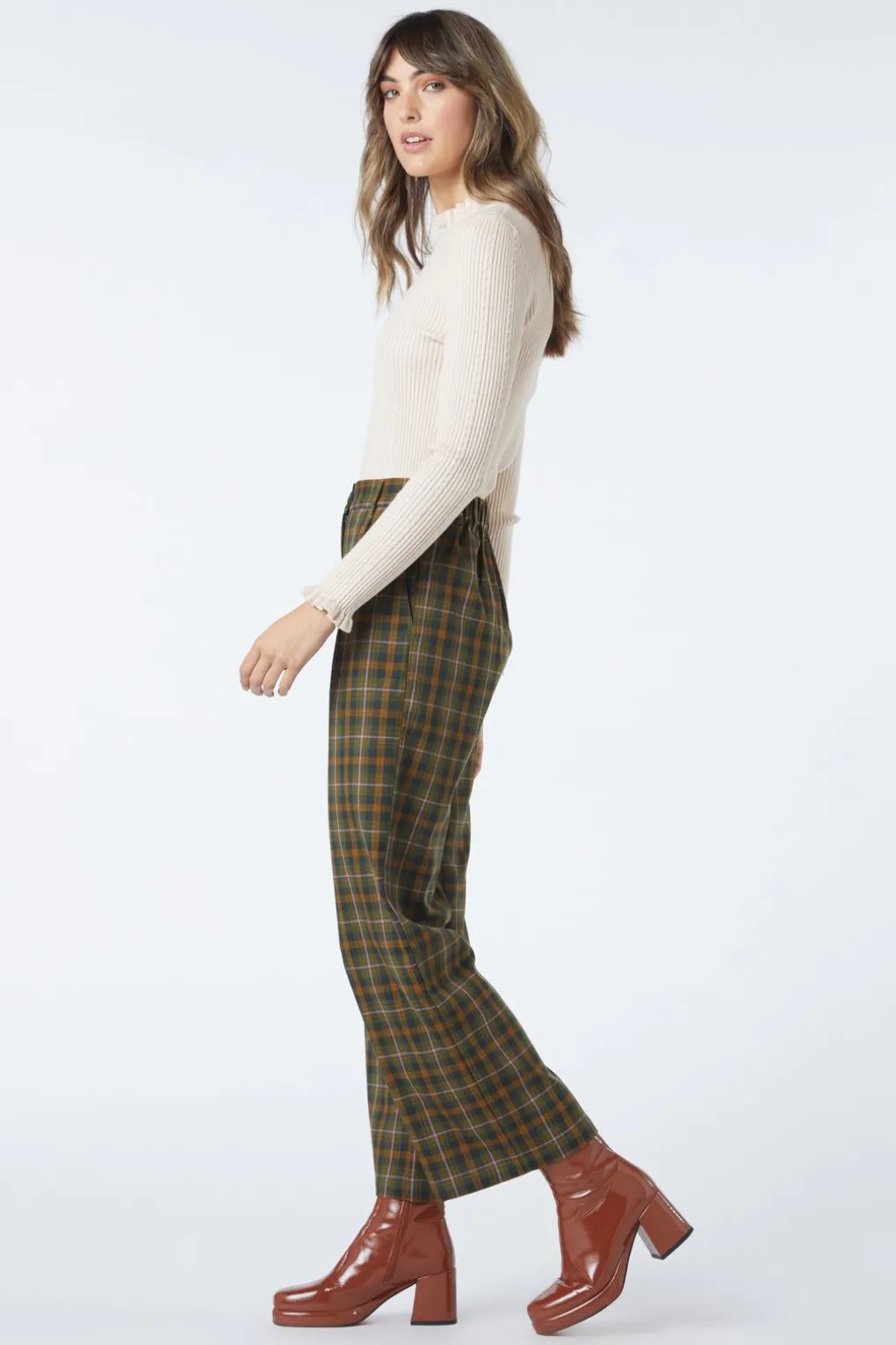 Ginger Check Pant