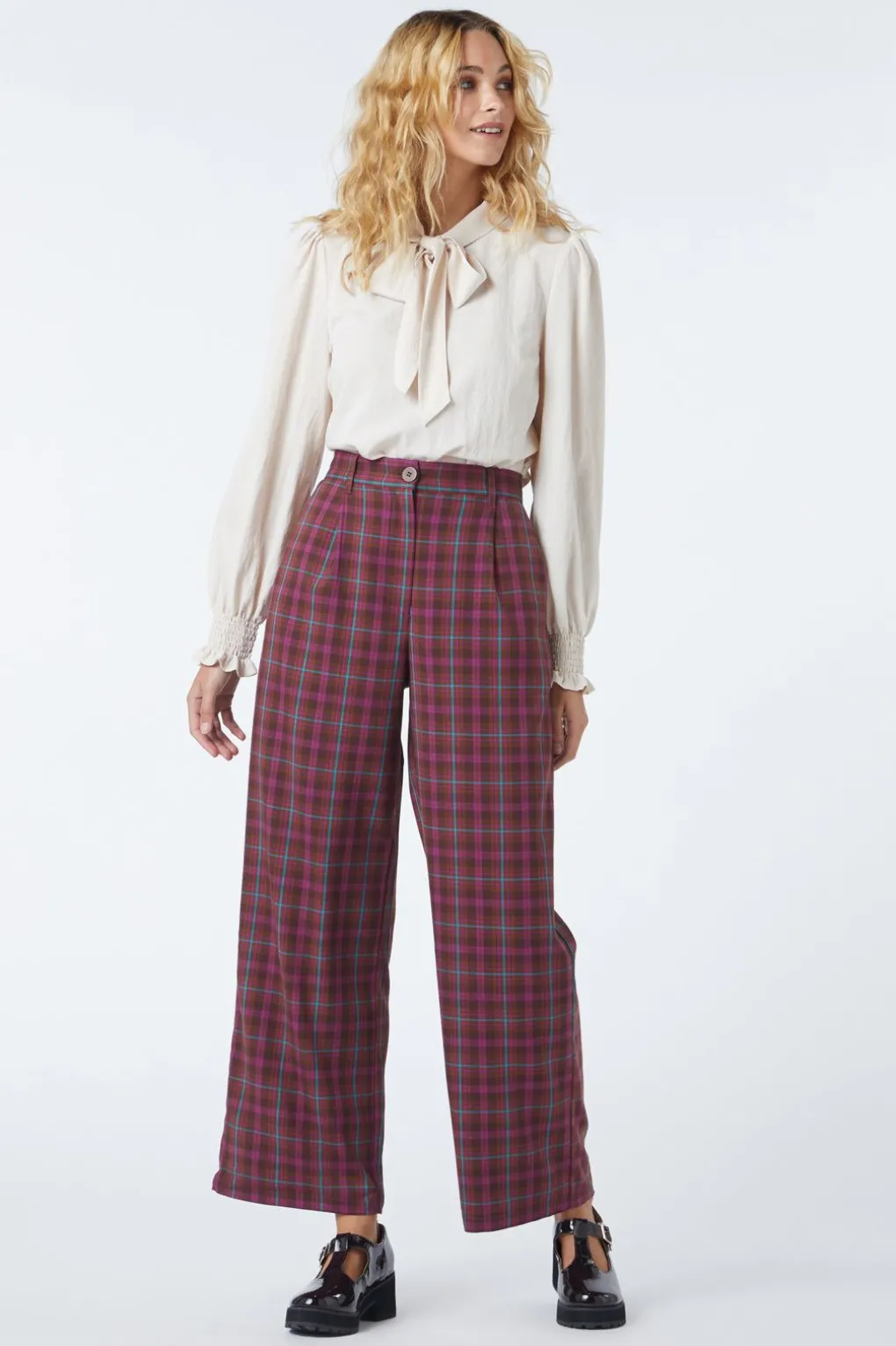 Ginger Check Pant