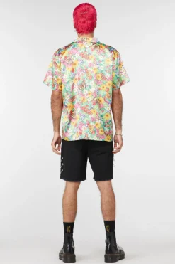 Glade Satin Printed Shirt