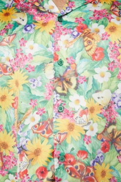 Glade Satin Printed Shirt