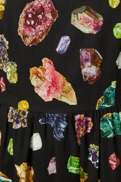 Glorious Geodes Goth Dress